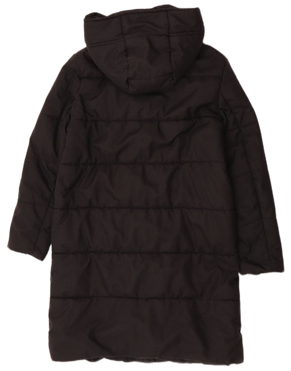 Crew Clothing Damen Kapuzenmantel mit regulärer Passform, gepolstert, UK 14, Mittelschwarz