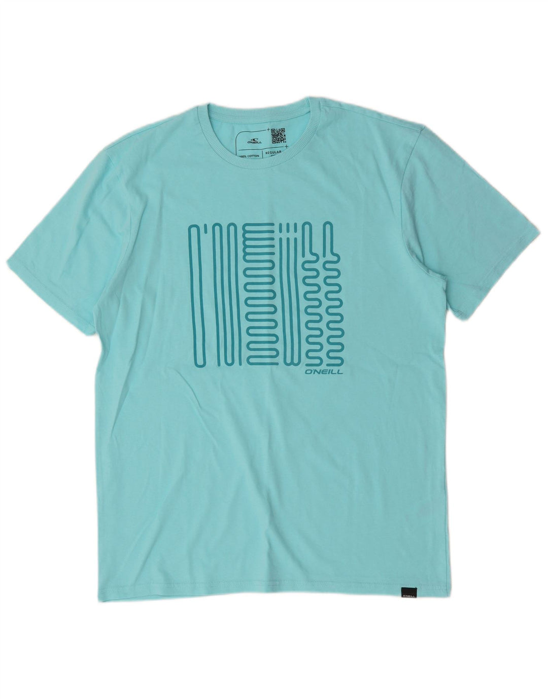 O'Neill Herren-T-Shirt mit normaler Passform, mittelblauer Baumwolle