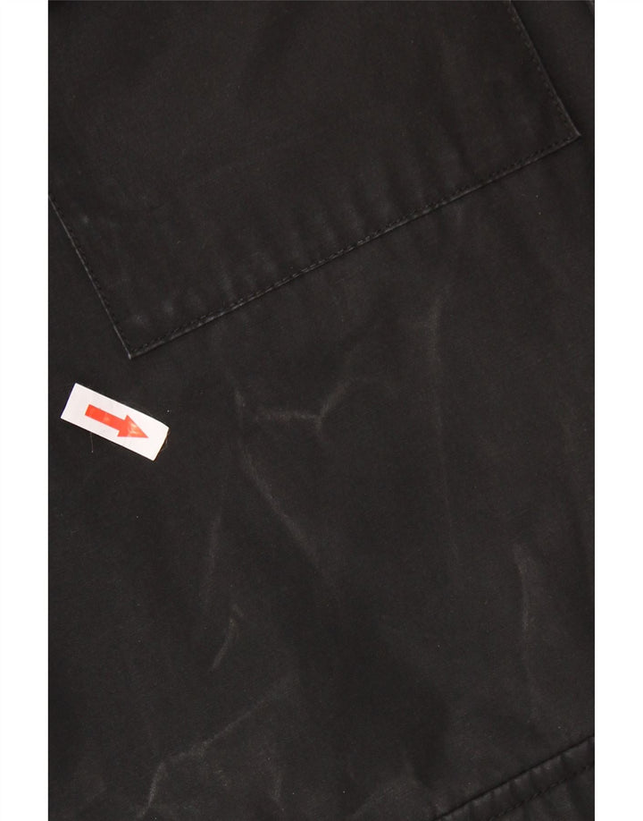 Levi's Herren-Windbreakerjacke mit Kapuze, UK 38, Mittelschwarz, Polyester