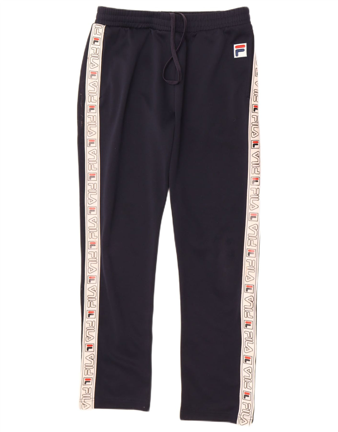 Fila Herren-Trainingshose mit Grafik, mittelgroß, Marineblau, Farbblock