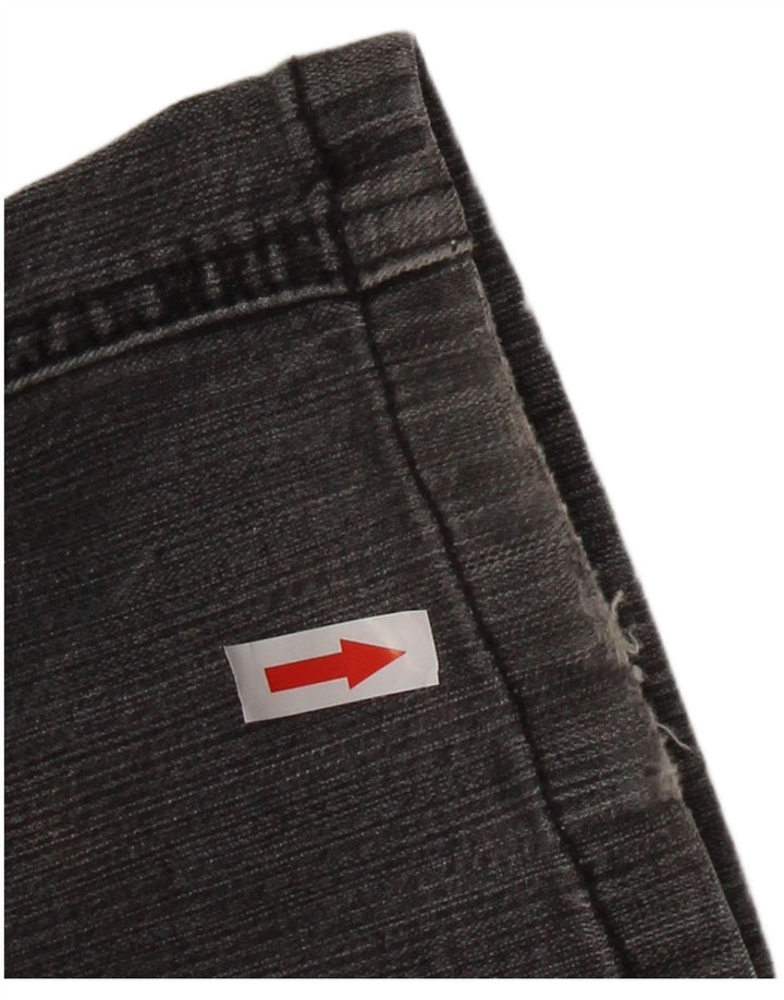 CALVIN KLEIN Damen Bootcut Jeans W28 L32 Grau