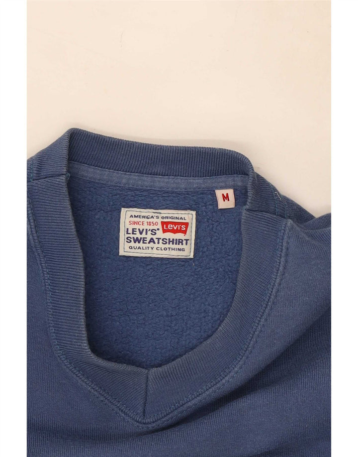 Levi's Herren Sweatshirt-Pullover Mittelblau