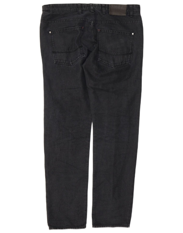 Ted Baker Herren Straight Jeans W32 L30 Schwarz