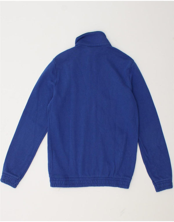 Champion Jungen-Trainingsanzug-Top-Jacke, 9–10 Jahre, mittelblaue Baumwolle