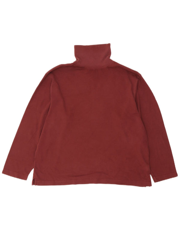 Marks & Spencer Damen Übergroßes Top Langarm UK 16 Large Burgund