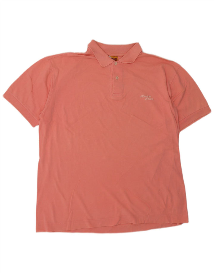 AMERICAN SYSTEM Herren-Poloshirt, Größe L, Rosa
