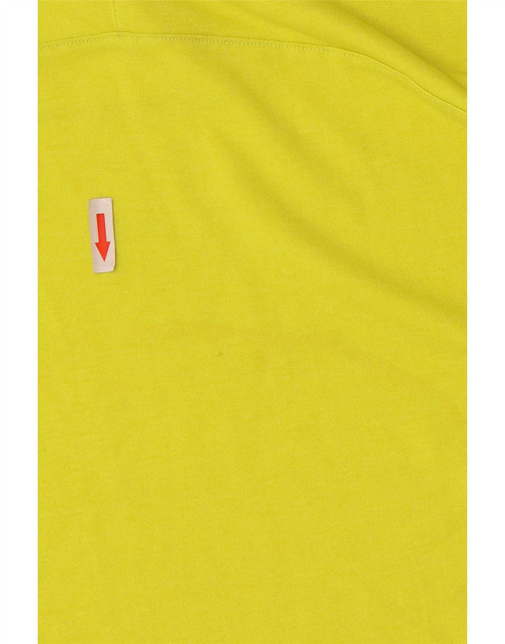 Champion Herren T-Shirt Top Small Gelb Farbblock