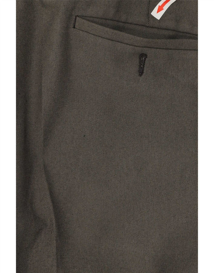 Gerade Herren-Anzughose von Marks & Spencer, W36, L29, Schwarz, Polyester