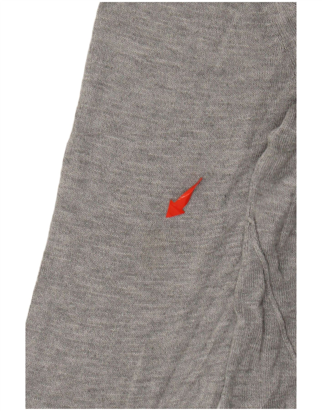 ZARA Damen-Pullover mit U-Boot-Ausschnitt, Gr. 14, mittelgrau gefleckte Viskose