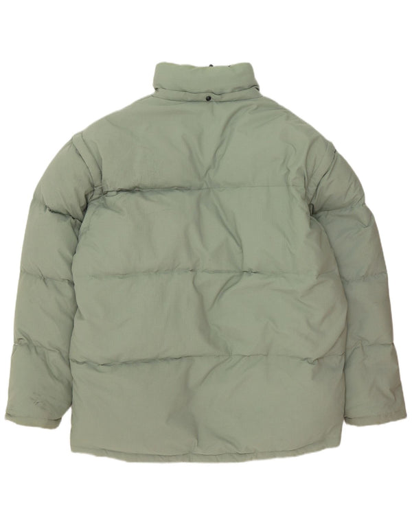 Fila Herren Wattierte Jacke UK 44 2XL Grün Polyester