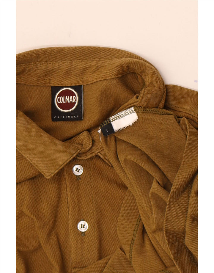 Colmar Herren-Poloshirt, groß, Khaki