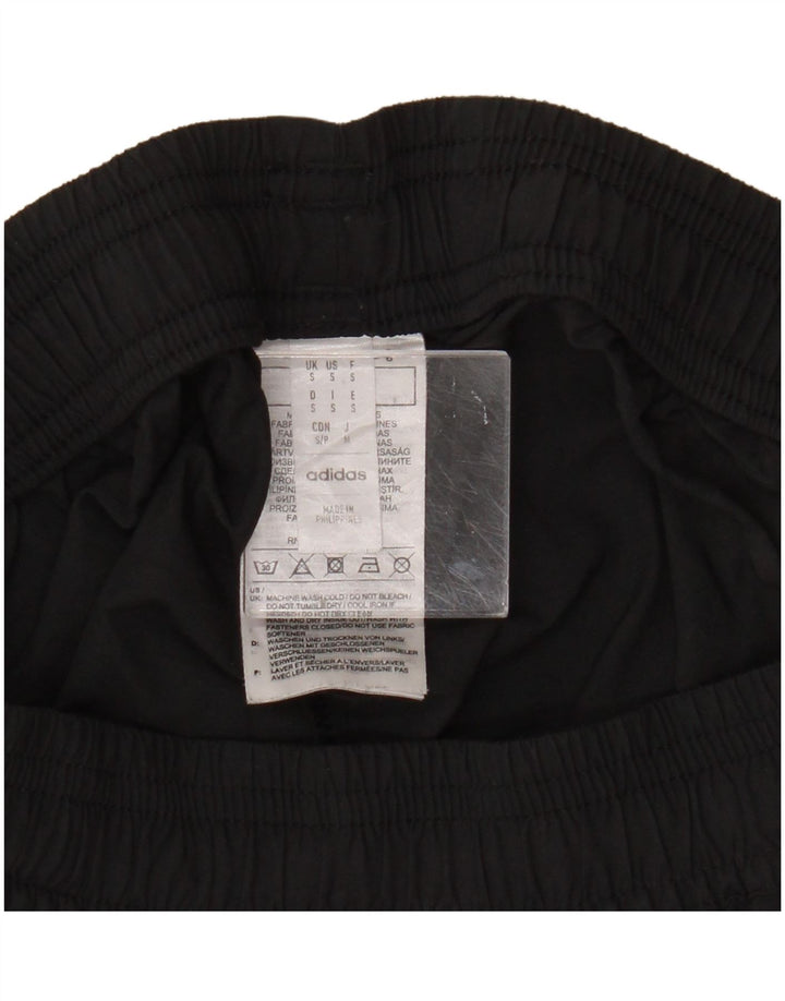 Adidas Damen Sportshorts UK 10 Small Schwarz Polyamid