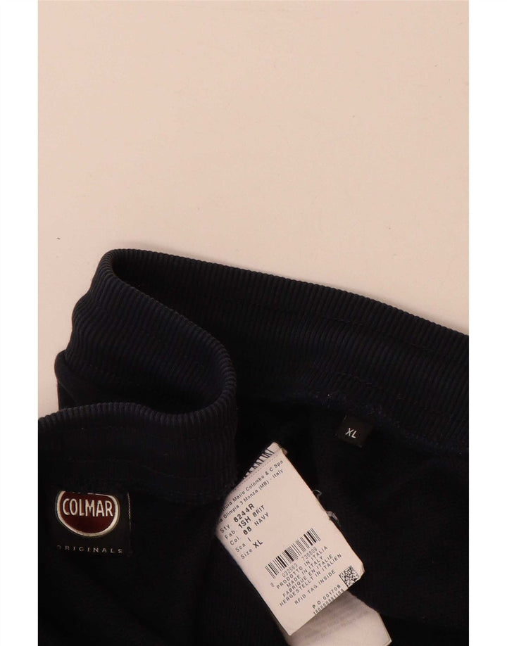 Colmar Herren-Sportshorts XL aus marineblauer Baumwolle