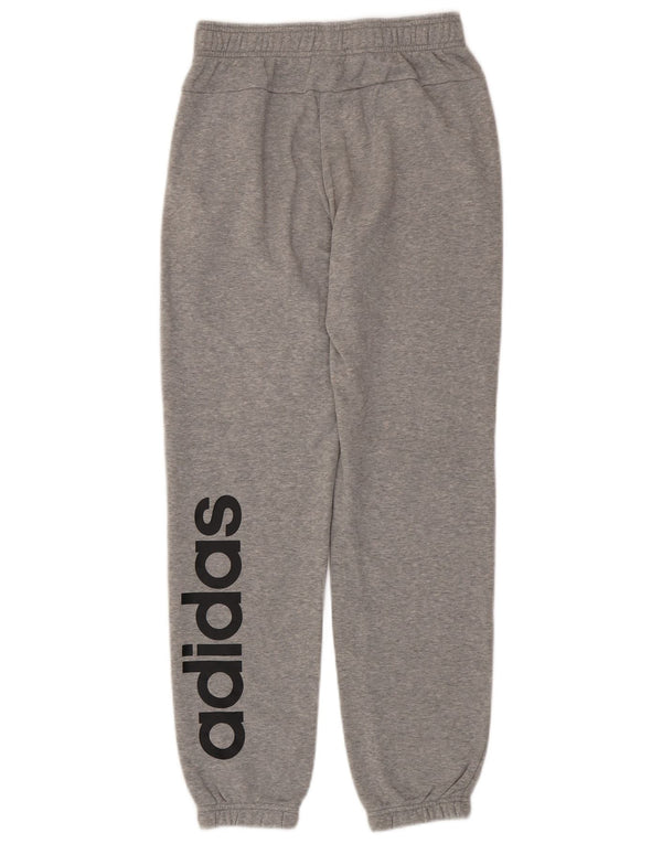 Adidas Mädchen-Trainingsanzug mit Grafik, Jogginghose, 13–14 Jahre, grau gefleckt