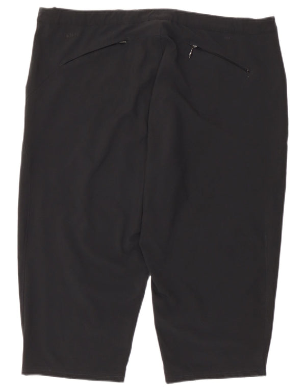 Nike Damen Dri Fit Bermudashorts UK 12 Medium W32 Schwarz