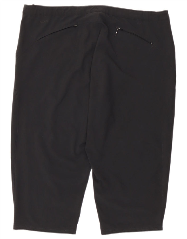 Nike Damen Dri Fit Bermudashorts UK 12 Medium W32 Schwarz