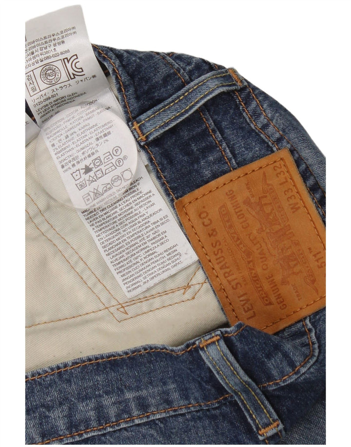 Levi's Herren 511 Slim Jeans W33 L32 Blaue Baumwolle