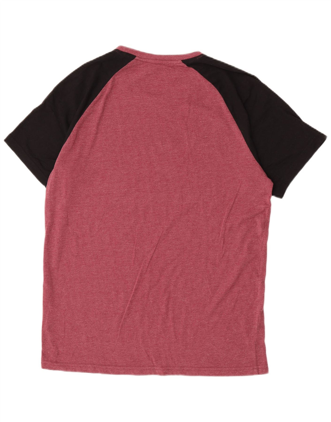 Bench Herren-T-Shirt, kurzärmelig, normal, Größe L, Rot, Farbblock-Baumwolle