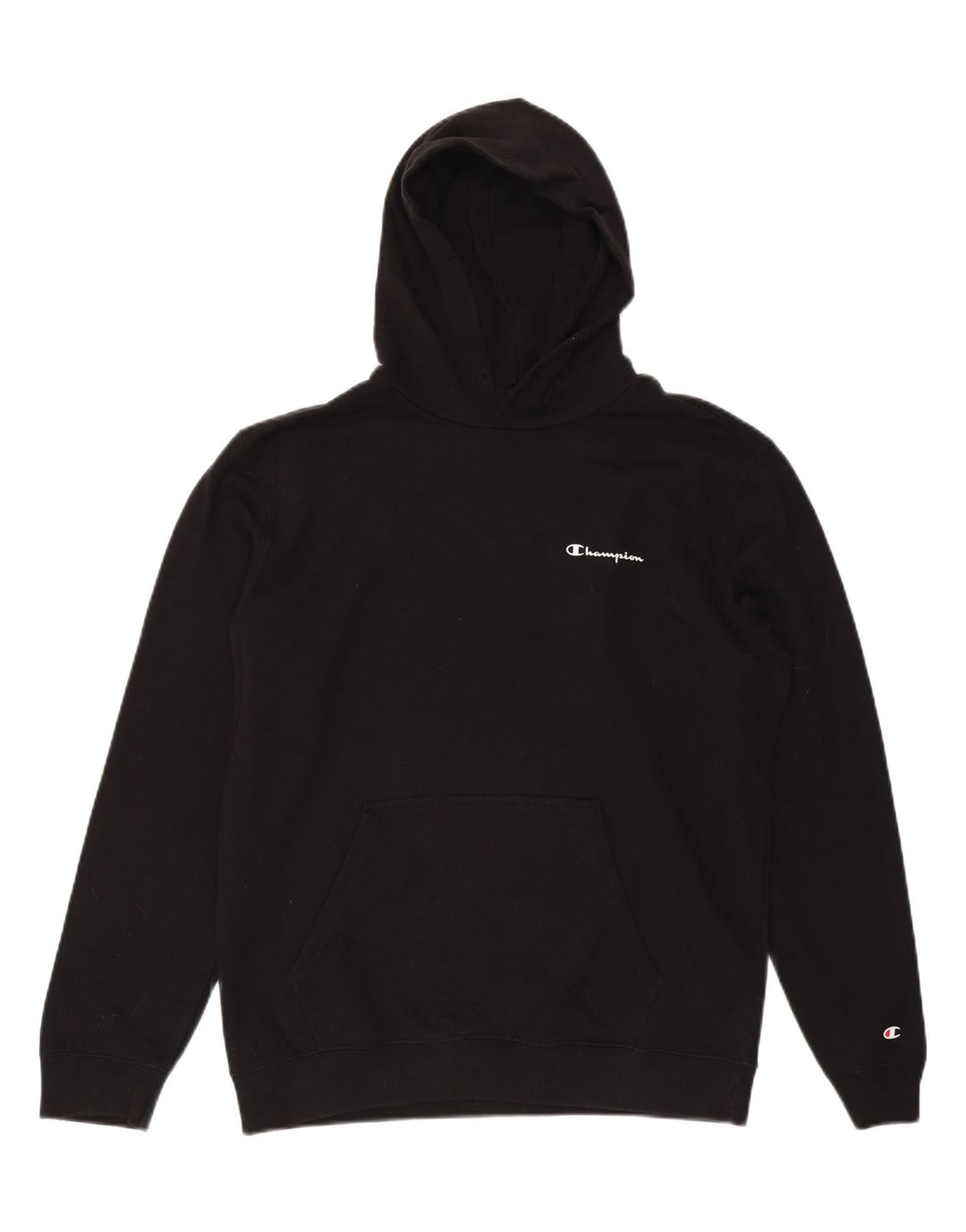CHAMPION Herren Kapuzenpullover XL Schwarz Baumwolle