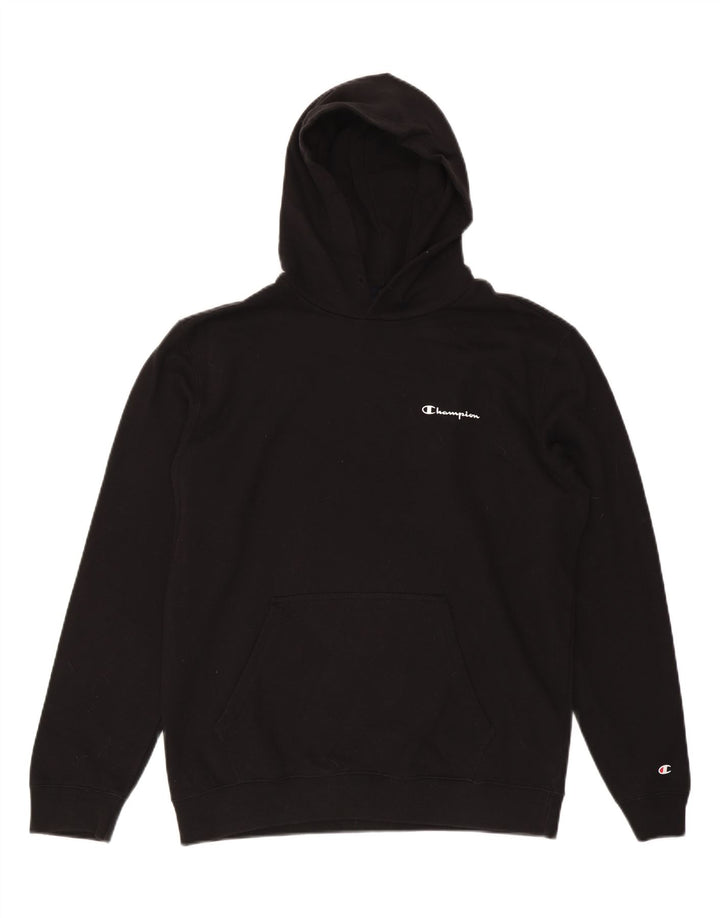 CHAMPION Herren Kapuzenpullover XL Schwarz Baumwolle