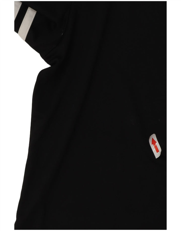 Adidas Herren Climalite T-Shirt Top Medium Schwarz Polyester