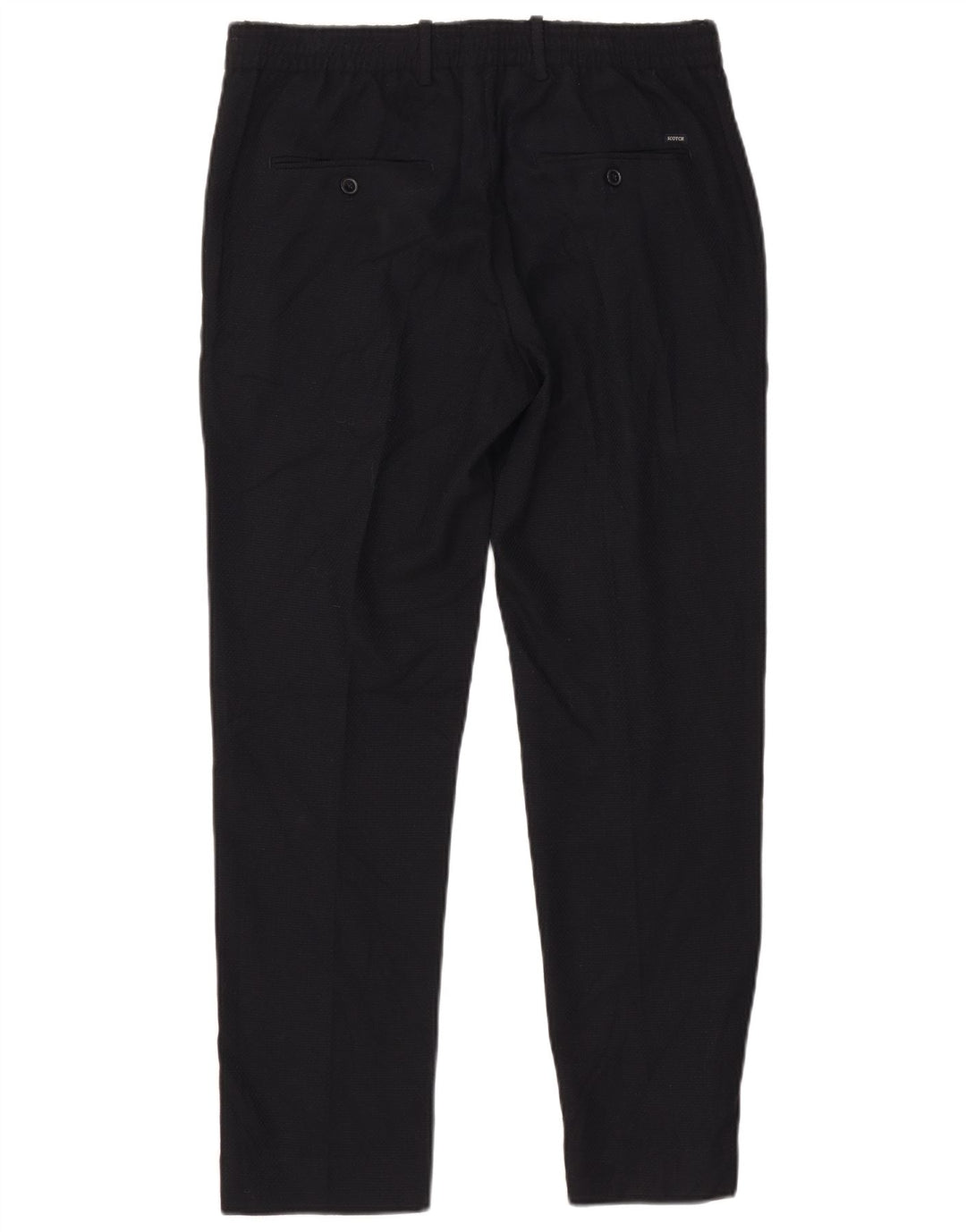 SCOTCH & SODA Herren Slim Freizeithose W31 L29 Schwarz Polyester