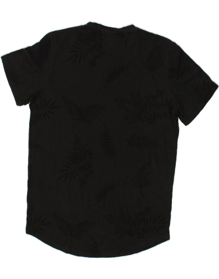 JACK & JONES Mens Regular Fit T-Shirt Top Large Black Cotton Vintage Jack & Jones and Second-Hand Jack & Jones from Messina Hembry 