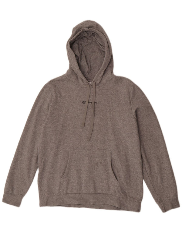 Champion Damen Kapuzenpullover UK 20 2XL Grau meliert