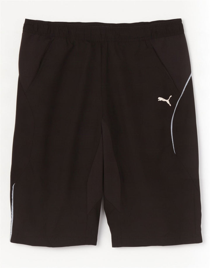 Puma Herren Bermuda Sport Shorts Medium Schwarz