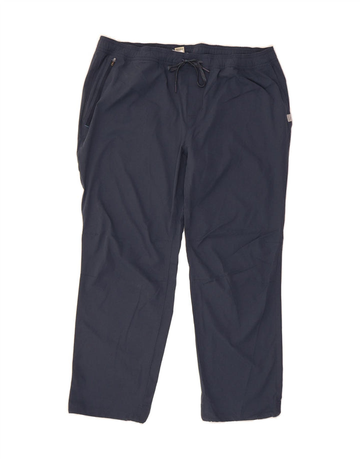 L.L.BEAN Mens Tracksuit Trousers XL Navy Blue Polyester Vintage L.L.Bean and Second-Hand L.L.Bean from Messina Hembry 