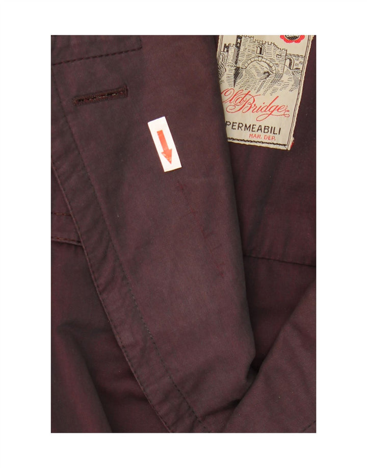 Vintage Herren Trenchcoat UK 40 Large Lila