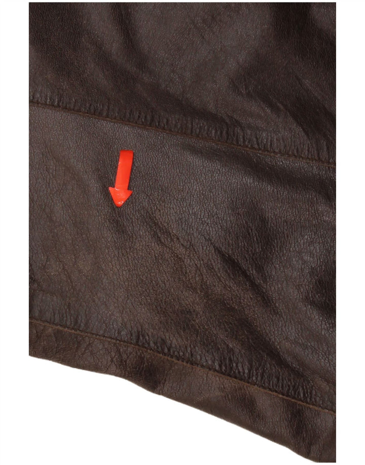 Massimo Rebecchi Damen 2-Knopf-Blazerjacke IT 46 Large Braun