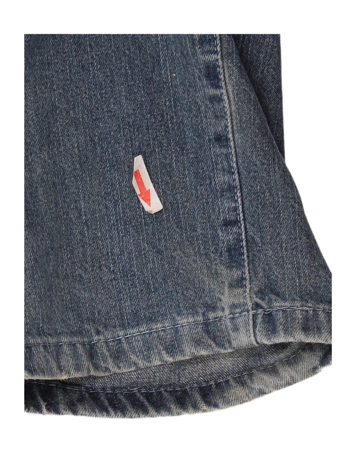 Trussardi Herren Tapered Jeans W36 L34 Blaue Baumwolle