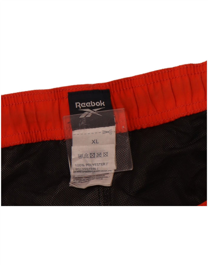 Reebok Herren Badeshorts XL Grau Camouflage Polyester