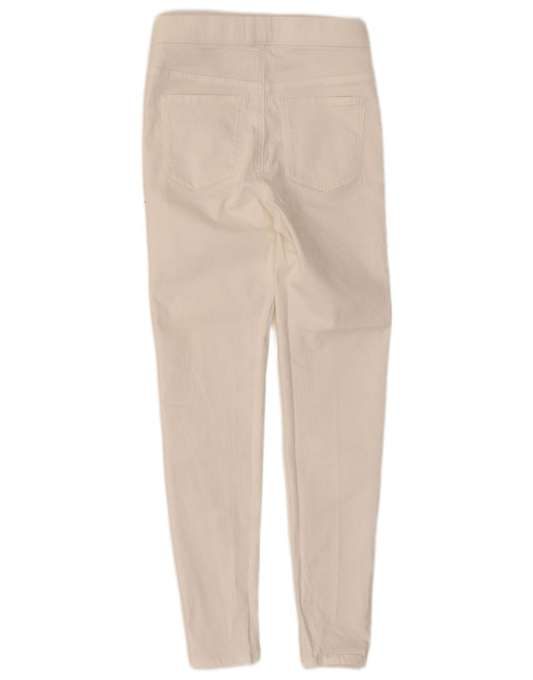 Marks & Spencer Damen Jegging Freizeithose UK 8 Small W24 L26 Weiß