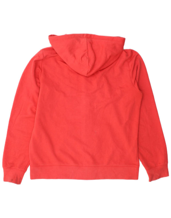 Champion Damen-Kapuzenpullover mit Reißverschluss, UK 16, Größe L, Rot, Baumwolle