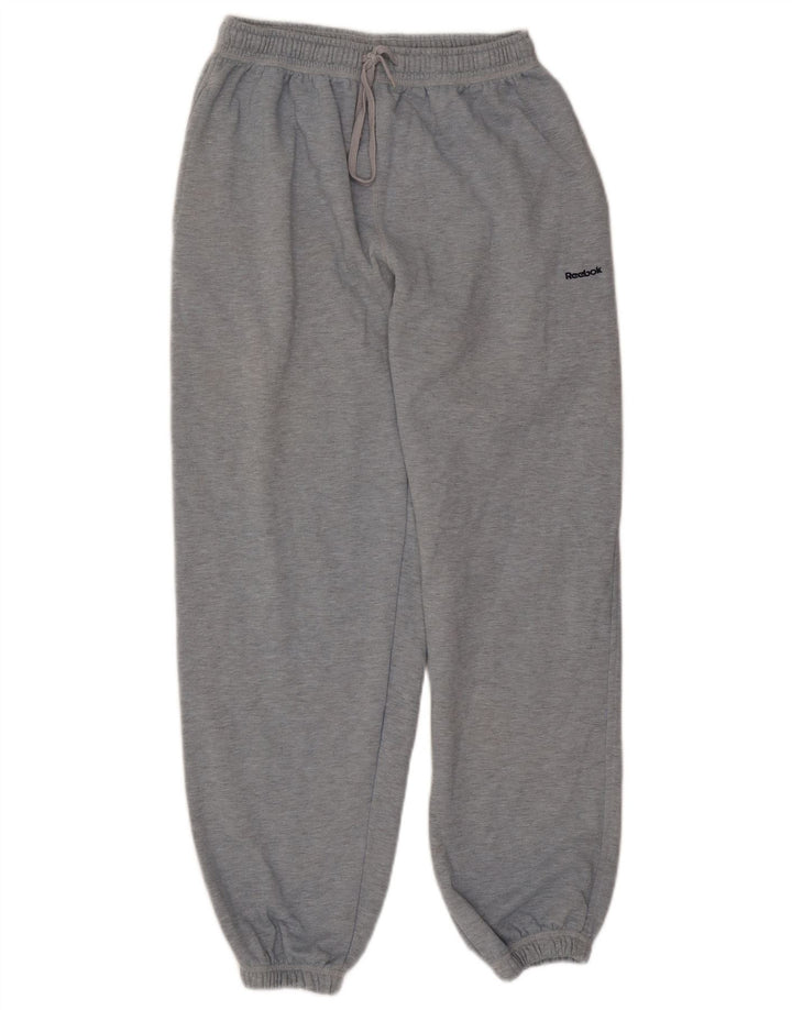 Reebok Herren Trainingshose Jogger Mittelgraues Polyester