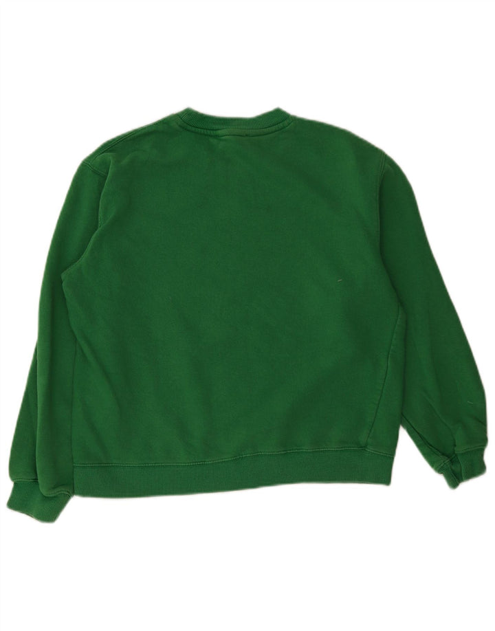Zara Damen Sweatshirt Pullover UK 10 Small Grün