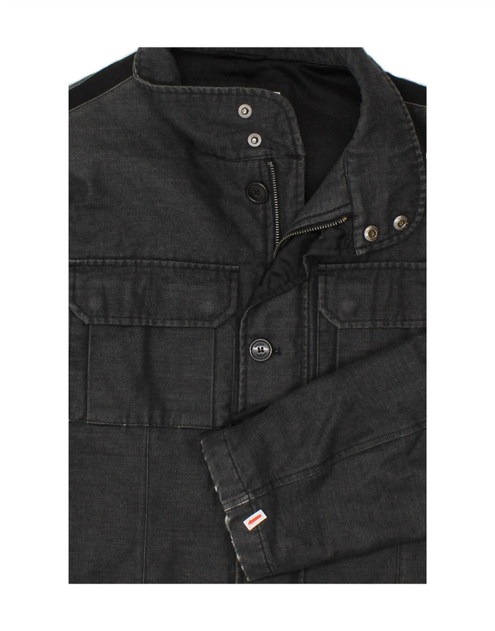 GEOX Herren Respira Mantel UK 44 2XL Grau Polyester