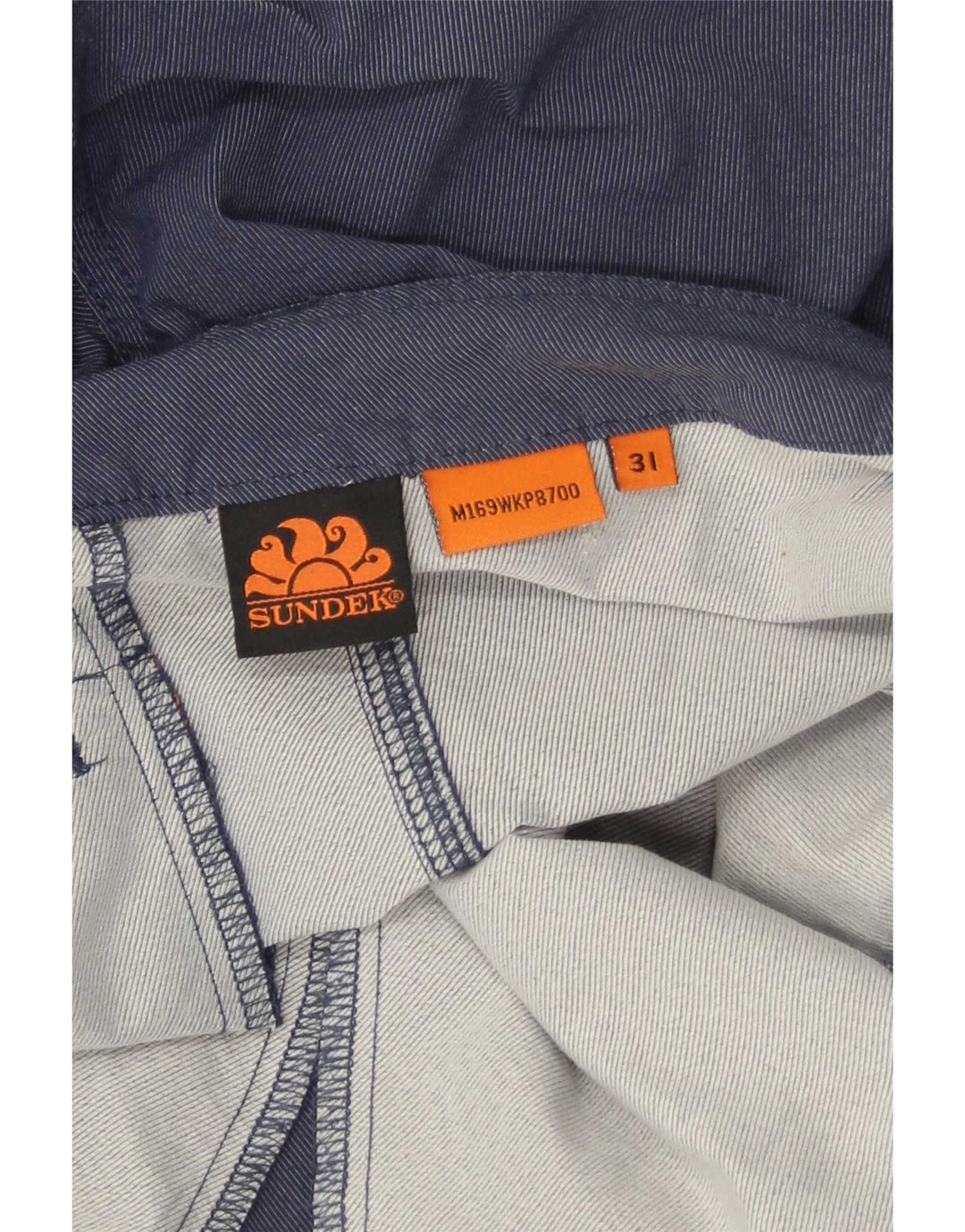 Sundek Herren Cargoshorts W31 Mittel Marineblau