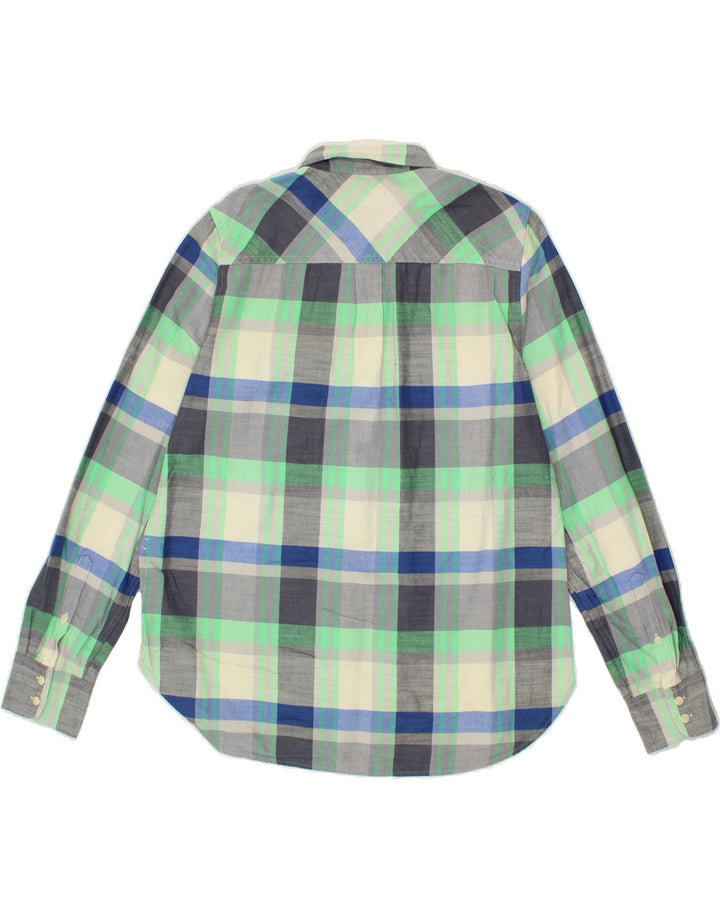 J. CREW Womens Shirt US 10 Large Multicoloured Check Cotton Vintage J. Crew and Second-Hand J. Crew from Messina Hembry 