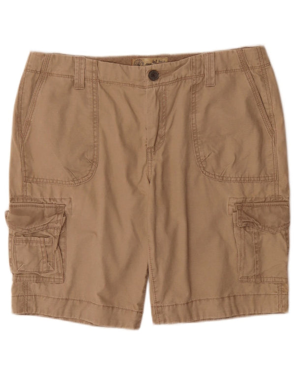 Fat Face Damen Cargoshorts UK 12 Medium W32 Beige Baumwolle