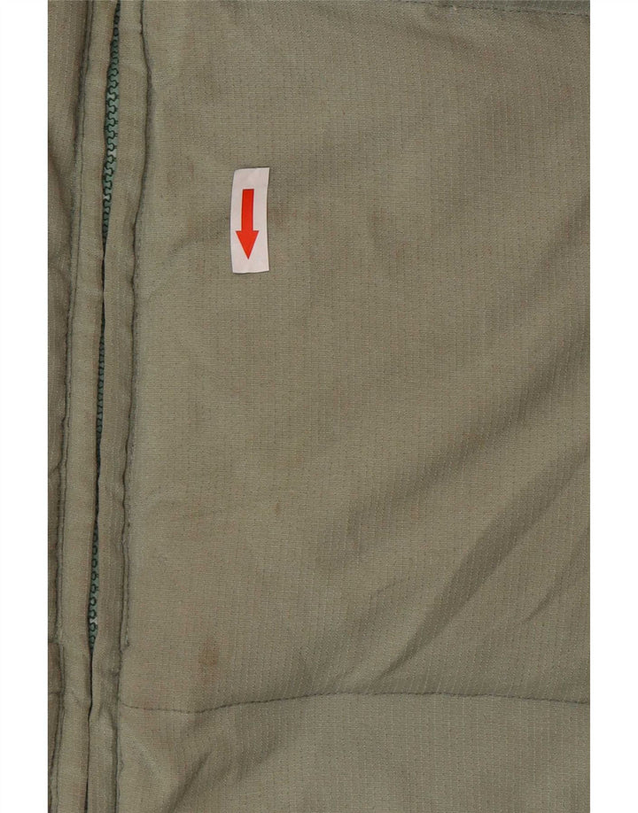 The North Face Herren Wattierte Jacke UK 44 2XL Grün Polyamid