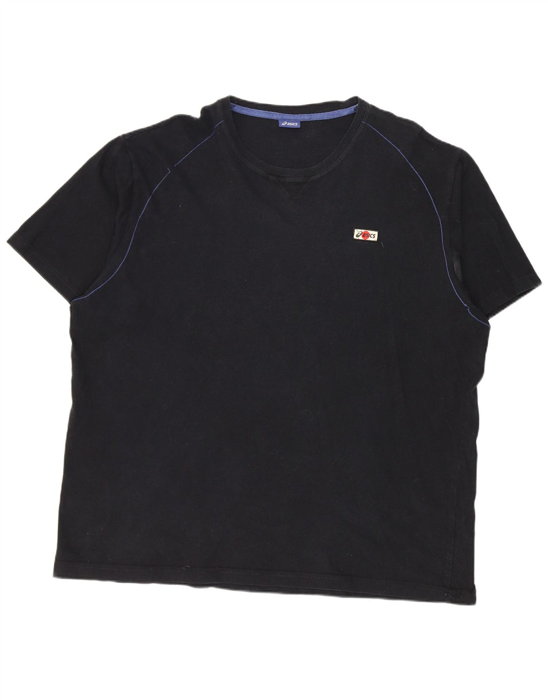 Asics Herren T-Shirt Top 3XL Schwarz Baumwolle