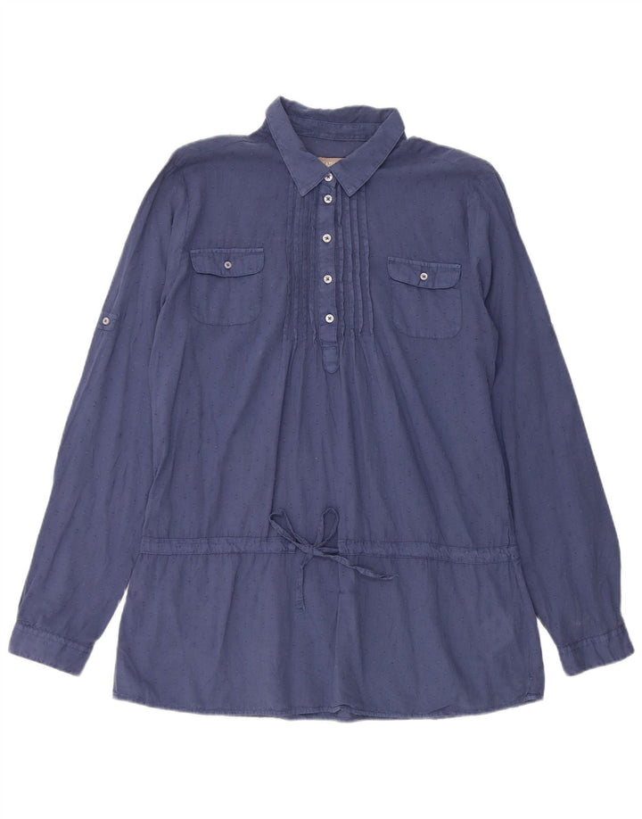 Napapijri Damen Pullover Shirt UK 16 Large Blau