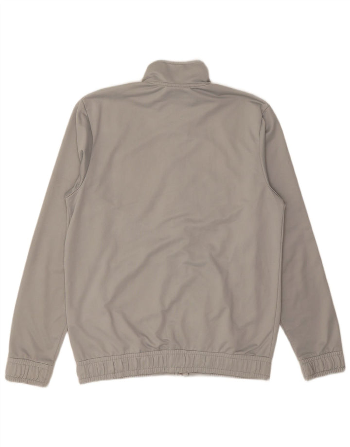 KAPPA Herren-Trainingsanzug-Top-Jacke, großes graues Polyester
