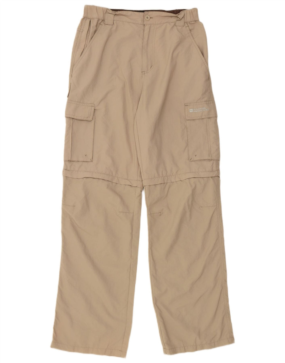 Mountain Warehouse Gerade Cargohose für Damen, W30, L31, beiges Nylon