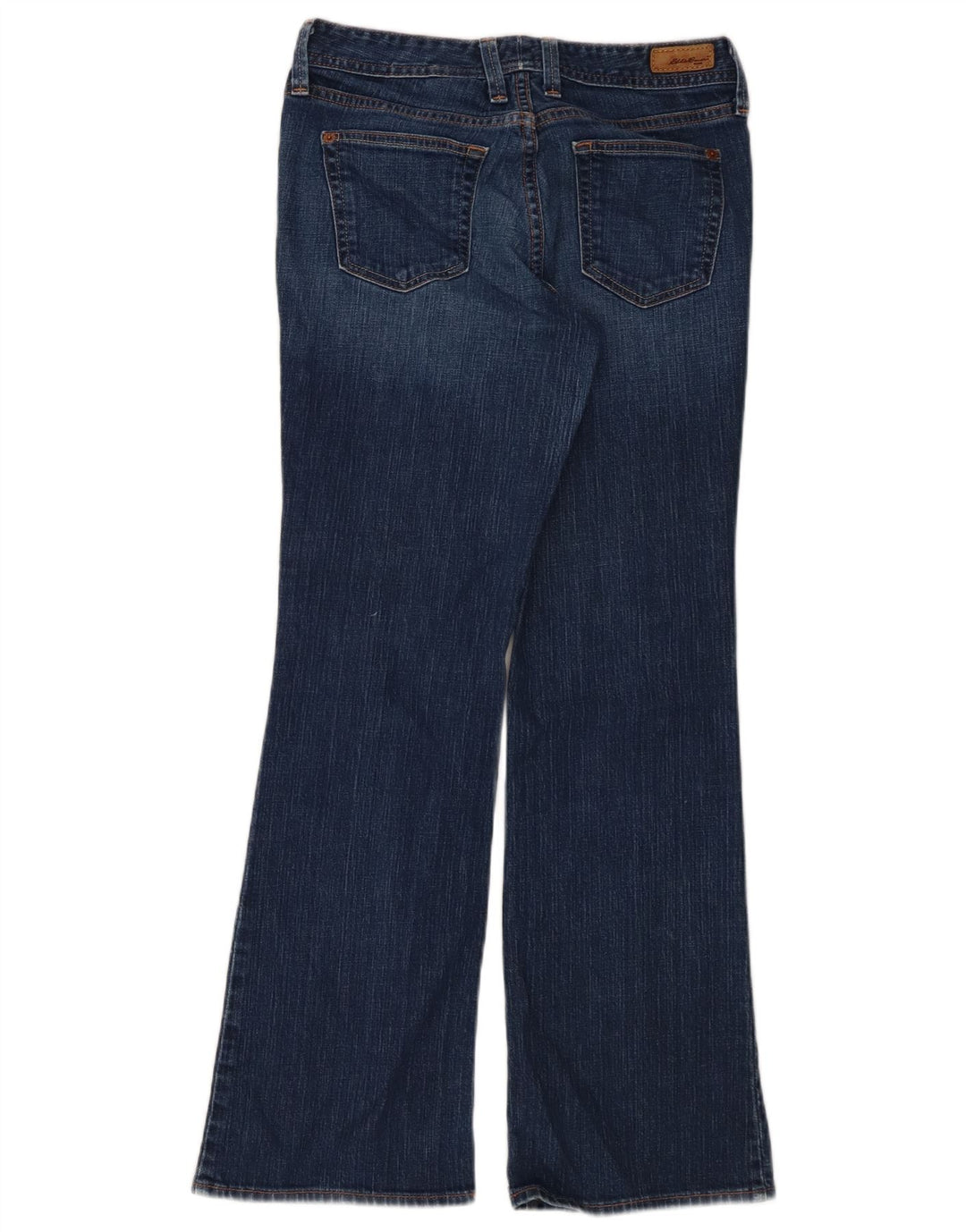 EDDIE BAUER Damen Bootcut Jeans US 2 XS W27 L29 Blaue Baumwolle