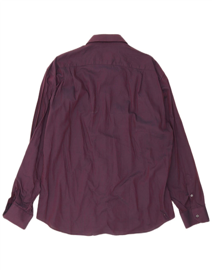 Roccobarocco Herrenhemd Größe 17 43 XL Lila