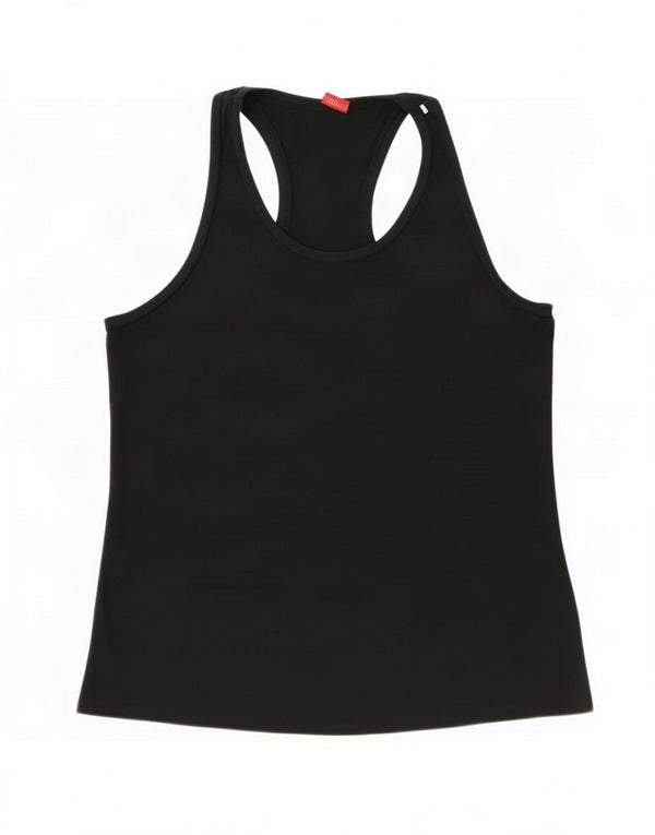 Nike Womens Graphic T-Shirt Top UK 16 Large Black